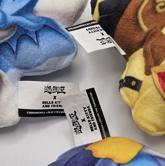 Mcdonald’s Yu-Gi-Oh X Hello Kitty & Friends Plush 2024 Exodia Blue Eyes Obelisk - Picture 6 of 6